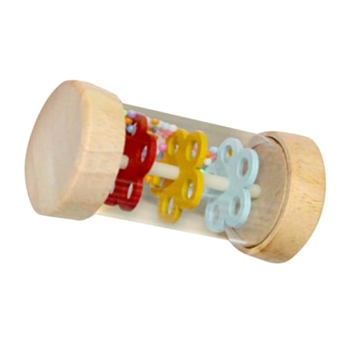 KICHOUSE Kinder-regenstab Mit Perlen Regenmacher-Instrument Regen Sound Spielzeug Kinder Kognitives Spielzeug Kinderspielzeug Regenstab-Spielzeug Regen-Sound-Maker Regenstock Colorful Holz von KICHOUSE