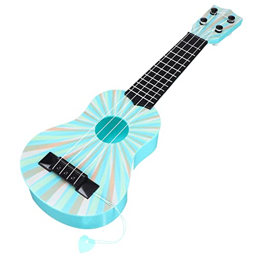 KICHOUSE Kleinkinder Lernspielzeug Modell Ukuleles Kindergitarre Early für Musikinstrument Ukulele Education Spielzeug Kleinkind Kinder Plastikgitarrenmodell Gitarre von KICHOUSE