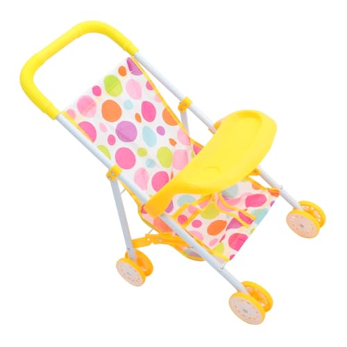 KICHOUSE Kleinkinder Realistischer Sie Zubehör Spielspielzeug für das Spielen für Spielen Kinderwagen Babypuppen Babydoll Puppenwagen Puppenzubehör Jogger Spielzeug Spiel von KICHOUSE