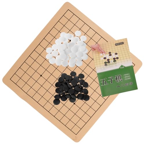 KICHOUSE Lernspielzeug Strategie Schach Erwachsene Kinder Sie Chinesische Schachspiel Spiele Trainingsset Gehen für Klappschachbrett Spielen für Schachspielzeug Go Weiqi GEH Gehen von KICHOUSE