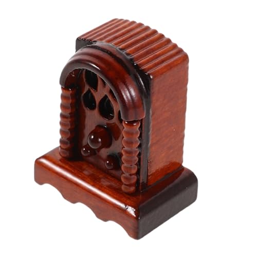 KICHOUSE Maßstab Robustes Holzspielzeug Retro Stil Puppenhaus Zubehör für Kreatives Rollenspiel und Dekoration KICHOUSE Maßstab Robustes Holzspielzeug Retro Stil Puppenhaus Zubehör für Kreatives Rollenspiel und Dekoration von KICHOUSE