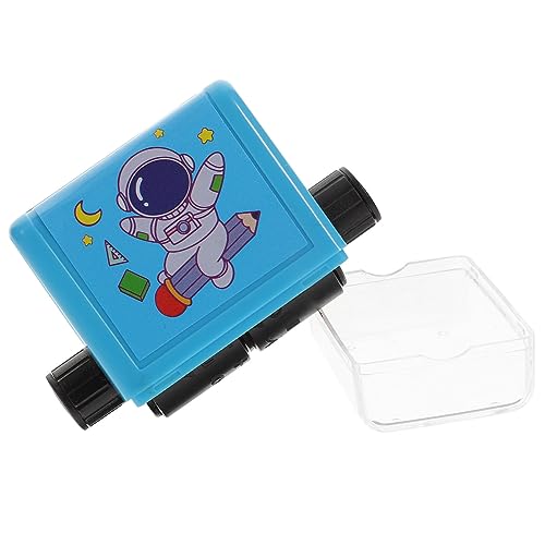 KICHOUSE Mathe-Rolle Math Roller Stamp matheroller Stempel Zahlenlernspielzeug Wiederverwendbarer Rechenroller Rollen Briefmarken für Grundschullehrer Mathe-Stempelwalze von KICHOUSE