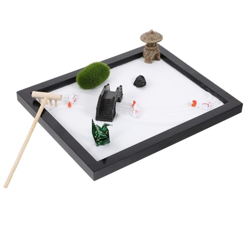 KICHOUSE Mini-Zen-Garten-meeresleben Miniatur-Ornament-kit Mini-Zen-Garten-kit Für Den Schreibtisch Mini-Zen-gartenzubehör Mariposas Decorativas para Pared Strand Geschenk von KICHOUSE