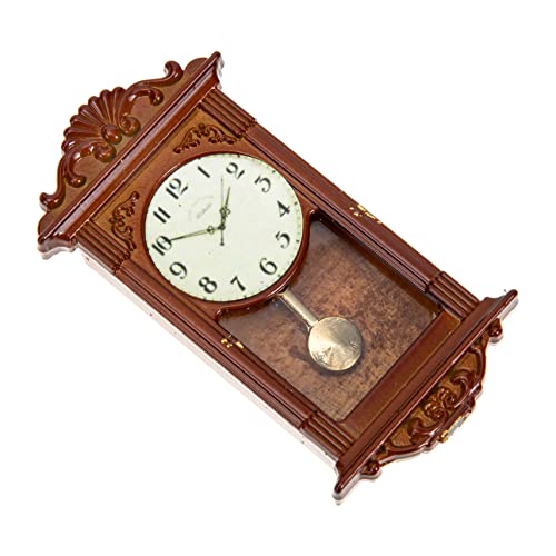 KICHOUSE Miniatur Puppenhaus Möbel Metall Hängende Retro Römische Wanduhr Kinderzimmer Dekoration Leicht und Langlebig für Puppenhaus Zubehör und Foto Requisiten KICHOUSE Miniatur Puppenhaus Möbel Metall Hängende Retro Römische Wanduhr Kinderzimmer Dekoration Leicht und Langlebig für Puppenhaus Zubehör und Foto Requisiten von KICHOUSE