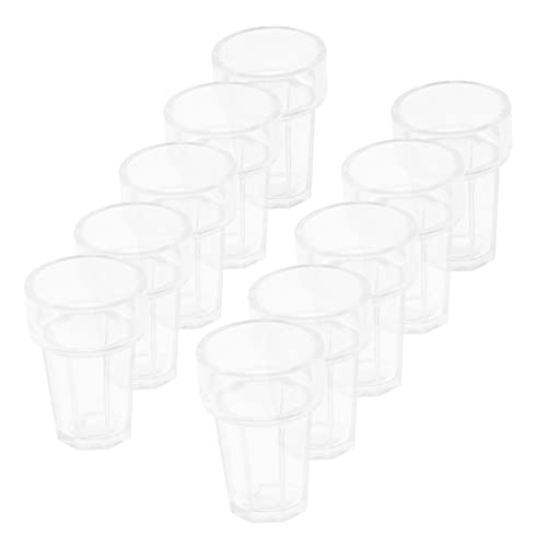 KICHOUSE Miniatur-Wassergläser 20 Stück Mini-Becher für Puppenhaus Mini-Spielzeug Wasserbecher Miniatur-Mini-Becher KICHOUSE Miniatur-Wassergläser 20 Stück Mini-Becher für Puppenhaus Mini-Spielzeug Wasserbecher Miniatur-Mini-Becher von KICHOUSE