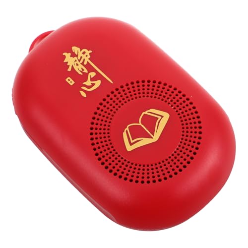 KICHOUSE Musik Gebets Player Für Ältere Menschen Sound Maschine Chanting Prayer Player Gebetsmusik Player Buddha Musikgerät Prayer Chanting Player Chanting Prayer Device Roter von KICHOUSE