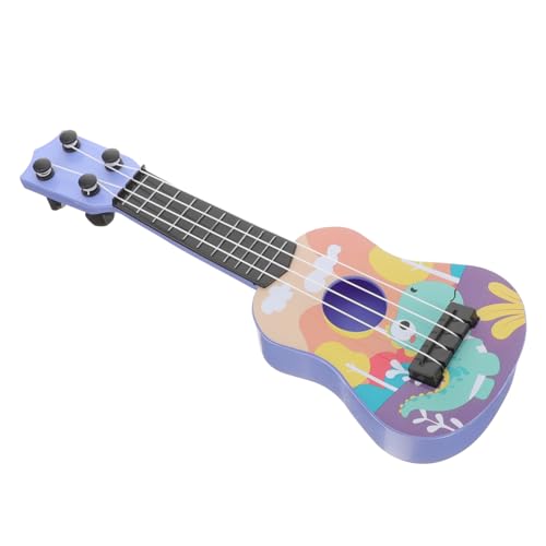 KICHOUSE Musikinstrument Spielzeug Kleinkind Ukulele Modell Ukulele Für Anfänger Kindergitarre Spielzeug Musikspielzeug Für Kinder Kleinkind Minigitarre Kleinkindspielzeug Miniatur Ukulele von KICHOUSE