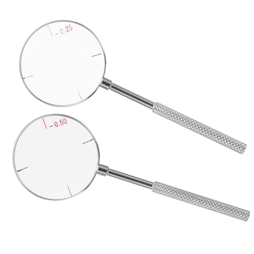 KICHOUSE 2stücke Optisches Kreuzzylinderlinsen-werkzeugset Dioptrien-testlinsen-set Mit Dioptrien Zylinderlinsenwerkzeug Für Optometrie Testwerkzeug Aus Glas Und Kupfer KICHOUSE 2stücke Optisches Kreuzzylinderlinsen-werkzeugset Dioptrien-testlinsen-set Mit Dioptrien Zylinderlinsenwerkzeug Für Optometrie Testwerkzeug Aus Glas Und Kupfer von KICHOUSE