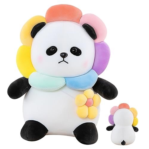 KICHOUSE Plüsch Panda Stoffpuppe Tierpuppe Plüschtiere Figur Plüschpuppe Für Zuhause von KICHOUSE