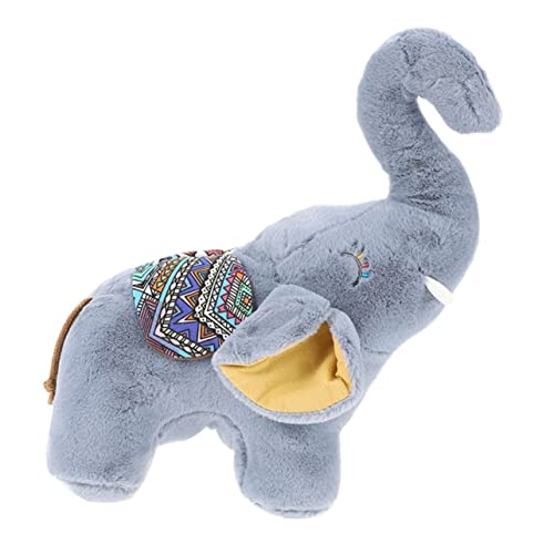 KICHOUSE Plüschpuppe Kuscheltiere Für Babys -plüschtier Mini-kuscheltiere Elefant Ausgestopfte Tiere Gefüllter Elefant Plüsch Groß Babyspielzeug Stofftier Elefant Pp Baumwolle Grey von KICHOUSE