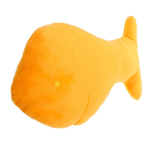 KICHOUSE Plüschtier deko kinderkopfkissen uhrenkissen Kissen Plüschfisch Kawaii Kissen Kawaii Stofftier Kuscheltiere für Teenager Fisch Plüschpuppe Yellow von KICHOUSE