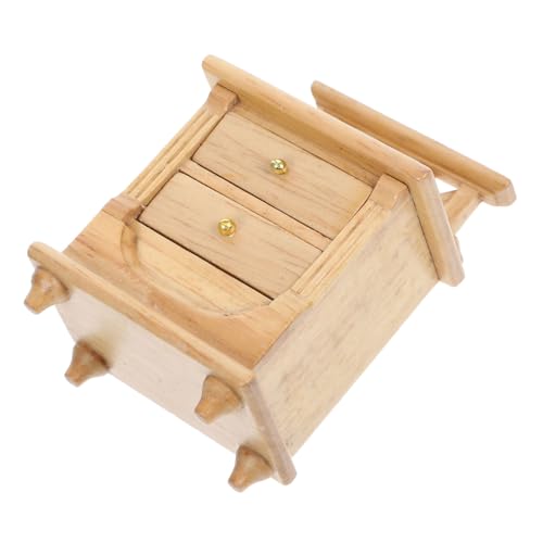 KICHOUSE Puppenhaus Möbel Modell Handgefertigt Doppellagig Natürliche Holzoptik für Puppenhaus Dekoration und KICHOUSE Puppenhaus Möbel Modell Handgefertigt Doppellagig Natürliche Holzoptik für Puppenhaus Dekoration und von KICHOUSE