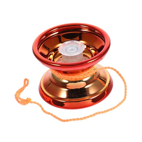 KICHOUSE Schnur Jo-jo Yoyo-Profi Fingerspitzenspielzeug Für Kinder Spinnrad Yoyo-Ball Nicht Reagierender Ball Juhu Kinder Yoyo Mit Spuren Kreative Yoyo-bälle Yoyo-Ball-Spielzeug Abs Rot von KICHOUSE