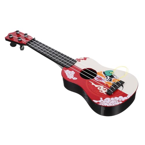 KICHOUSE Simulations-Ukulele Kinderspielzeug Musikspielzeug Spielzeug Für Kleinkinder Kindergitarre Für Mädchen Lernspielzeug Mini-Gitarren-Spielzeug Kinder-Ukulele-Spielzeug Abs von KICHOUSE