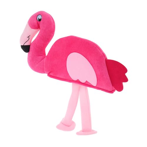 KICHOUSE Valentinstag Flamingo Tiermütze Damen Plüsch Kostümhut Sanft Atmungsaktiv Für Party Cosplay Festliche Anlässe Romantisch Lustig KICHOUSE Valentinstag Flamingo Tiermütze Damen Plüsch Kostümhut Sanft Atmungsaktiv Für Party Cosplay Festliche Anlässe Romantisch Lustig von KICHOUSE