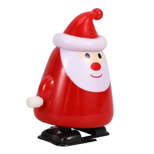 KICHOUSE Halloween Spielzeug Weihnachten Wind-Up Spielzeug Neuheit Walking Spielzeug Desktop Santa Claus Spielzeug von KICHOUSE