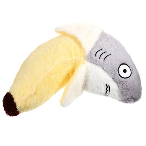 KICHOUSE lustiger Plüschhai Decorations for Living Room fotozubehör Schlafzimmer Accessoire tischdeko esstisch Shark Plush Pillow Sofa-Hai-Wurfkissen geschmeidiges Haispielzeug PP Baumwolle von KICHOUSE