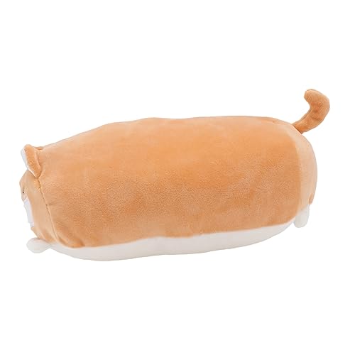 KICHOUSE Niedlicher Shiba Inu üschkissen Für Kreatives Tier Dekoratives Wurfkissen 28cm Ideales Für Jungen Und ädchen Kuscheltier Für Sofa Und Kinderzimmer von KICHOUSE