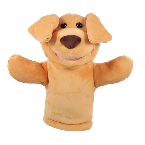 KICHOUSE üschtier Hund Handpuppe Aus Weichem Stoff Ideal Für Kinder Fördert Kreatives Spielen Und Rollenspiele Geeignet Für Kinder Ab 3 Jahren Perfektes Für Kleine von KICHOUSE