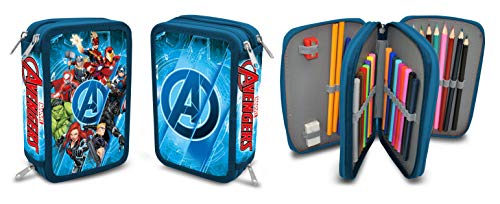 KIDS EUROSWAN SL KL84006 Marvel Avengers Federmappe, Mehrfarbig von KIDS EUROSWAN SL