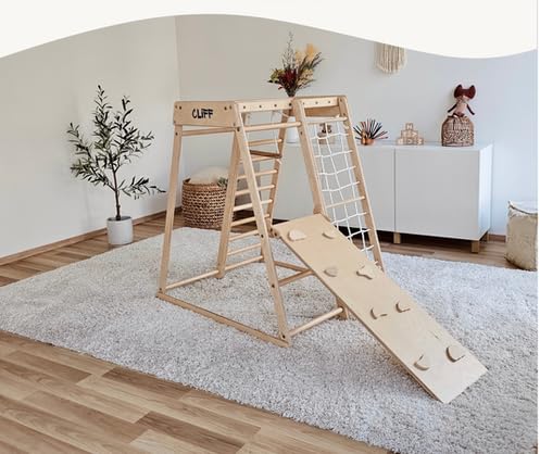 KIDWOOD Indoor Klettergerüst aus Holz - Cliff von KIDWOOD