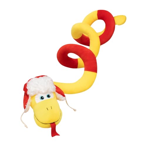 KIEUIENK Snake Stuffed Animal Stuffed Snake Toy Cartoon Multipurpose 3D Maskottchen Plush Toy Snake Plush for Kids Adults Bed Sofa Celebrations von KIEUIENK