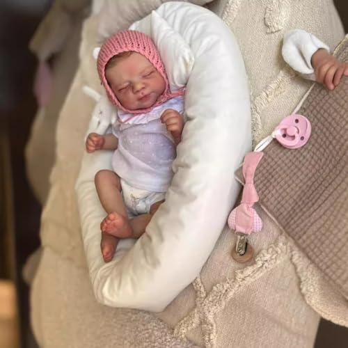 KIGKYO Reborn Baby Mädchen,20 Zoll/50 cm Große Stoffkörpersimulationspuppe, Sehr Süße Puppe, Exquisit Bemalt, Lebensecht von KIGKYO