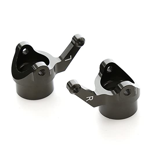 KIKAPA 2Pcs Metall Lenkradbecher Knuckle IF221 für MP10 MP10T MP9 RC Auto Upgrade Teile Zubehör von KIKAPA