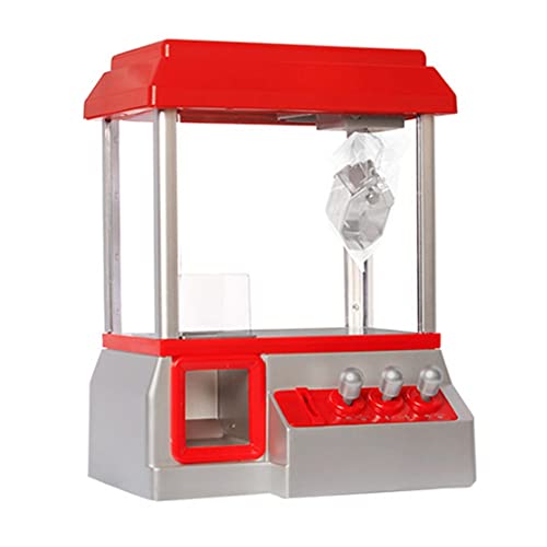 KIKAPA Kinder Mini Spielautomat, Musik SüßIgkeitsgrabber, MüNzbetriebener Klauenautomat, Spielzeug, Geschenk für Kinder von KIKAPA