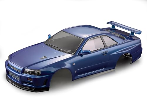 Killerbody Nissan Skyline R34 Karosserie Metallic Blau 195mm RTU von KILLER BODY