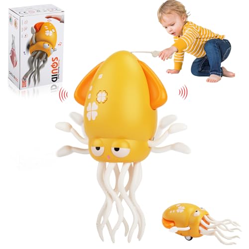 KIMIGO Electric Tanzender Oktopus Wendbar Sensorik und Musikspielzeug Spielzeug Baby ab 1 Jahr Tummy Time Toys Krabbelspielzeug mit Automatischer Hindernisvermeidung, für Weihnachten und Geburtstag KIMIGO Electric Tanzender Oktopus Wendbar Sensorik und Musikspielzeug Spielzeug Baby ab 1 Jahr Tummy Time Toys Krabbelspielzeug mit Automatischer Hindernisvermeidung, für Weihnachten und Geburtstag von KIMIGO