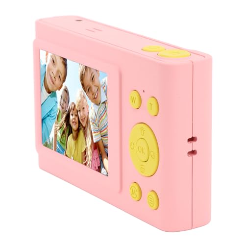 1080P Kinderkamera, Tragbare Digitalkamera mit 16-fachem Digitalzoom, 2,4-Zoll-Farbbildschirm für Jungen und Mädchen von KIMISS