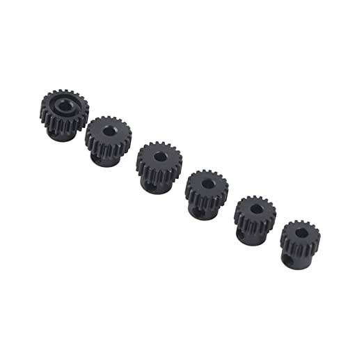 6pcs 48DP ￠3.175mm, Pinion Gears Parts Set Kit Pignone RC 1 10 17T 22T Motorritzel für RC Car von KIMISS