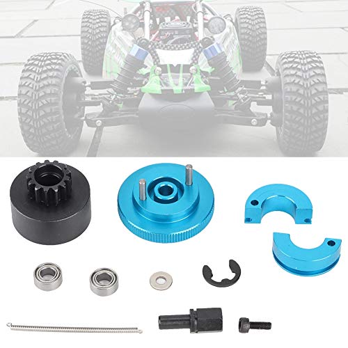 KIMISS 13Tlywheelor ​​1/10 Cars 1/10 Carrdetal Speed ​​Variator Andls Set,Dlywheel and Bearing Setor 1/10 Engine,Einish (Blue) von KIMISS