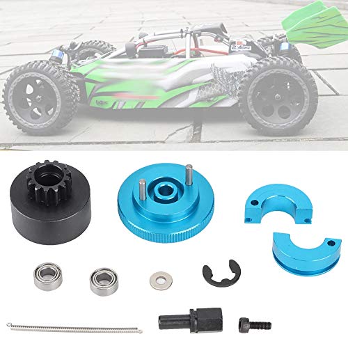 KIMISS 13Tlywheelor ​​1/10 Cars 1/10 Carrdetal Speed ​​Variator Andls Set,Dlywheel and Bearing Setor 1/10 Engine,Einish (Blue) von KIMISS