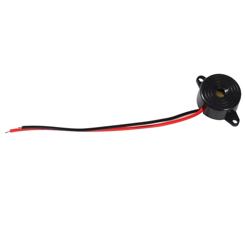 KIMISS 3-24 V Piezo Electronic Summer Alarm mit Kontinuierlichem Schall und 100-mm-Kabel KIMISS 3-24 V Piezo Electronic Summer Alarm mit Kontinuierlichem Schall und 100-mm-Kabel von KIMISS