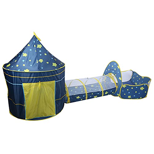 KIMISS 3-in-1-Zelt Ball Pool Crawling Tunnel-Starry Playhouse für, Sichere und Unterhaltsame Aktivitätsraum für Indoor/Outdoor, Einfaches Einrichten für Erkundungen und Lernen KIMISS 3-in-1-Zelt Ball Pool Crawling Tunnel-Starry Playhouse für, Sichere und Unterhaltsame Aktivitätsraum für Indoor/Outdoor, Einfaches Einrichten für Erkundungen und Lernen von KIMISS