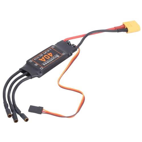 KIMISS ESC-Flugzeugzubehör 40A Brushless ESC-Drehzahlregler 5V 3A Bec-Ausgang für Rc-Drohne-Flugzeuge Zubehör-Drohne-ESC-Kraftwerk-Antriebssysteme von KIMISS