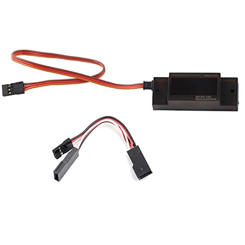 KIMISS RC Zubehör Zündung, V5.0 Drehzahlmesser RC Zünddrehzahlmesser Mini Tachometer Dle für Benzin-Gas-Motor KIMISS RC Zubehör Zündung, V5.0 Drehzahlmesser RC Zünddrehzahlmesser Mini Tachometer Dle für Benzin-Gas-Motor von KIMISS