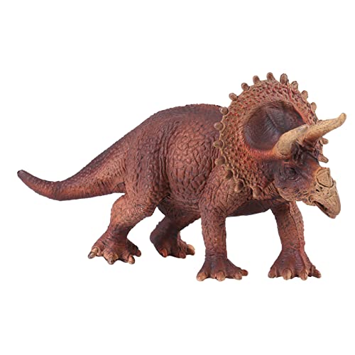 KIMISS Realistische Triceratops Dinosaurierfigur - E -Onal -Spielzeug für, Sicheres Plastikmodell, Ideal für Lernen und Spielzeit, Ideal für Ausstellungen und Schulprojekte von KIMISS