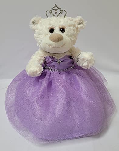 KINNEX COLLECTIONS SINCE 1997 Quitte Anos Quinceanera Letzte Puppe Teddybär mit Kleid (Mittelstück) ~ 30,5 cm ~ ARC09831-5 (Lavendel) von KINNEX COLLECTIONS SINCE 1997