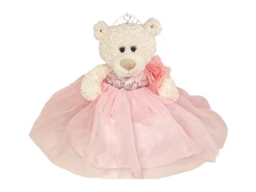 Quince Anos Quinceanera Last Doll Teddybär mit Kleid, 50,8 cm, Rosa von KINNEX COLLECTIONS SINCE 1997