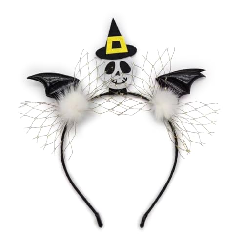 KINSPON Kopfbedeckung Gruseliges Halloween Blutiges Auge Stirnband Handgemachte Haarreifen Schmetterling Kopfbedeckung Geburtstag Cosplay Kopfbedeckung Kostüm von KINSPON