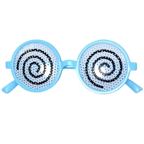 KINSPON Magische Zerstörer-Brille, lustige Brille, Cosplay-Kostüm, für Damen, Herren, Party, Faovers, Otaku-Kostüme, Geschenke von KINSPON