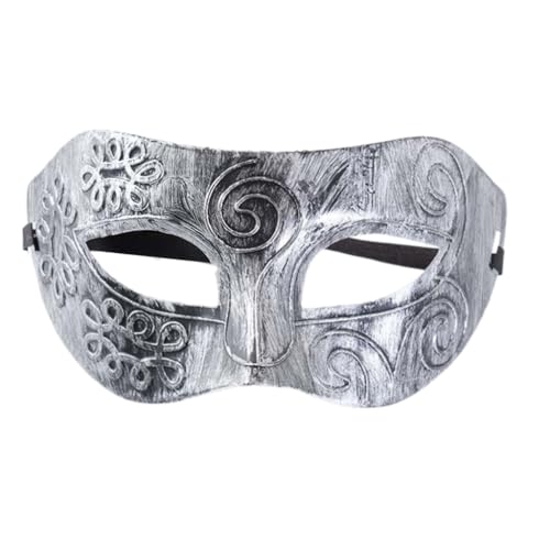 KINSPON Maskerade-Augenmaske für Damen und Herren, Halloween, Karneval, Maskerade, Augenmaske, Kostüm, Zubehör, halbes Gesicht von KINSPON