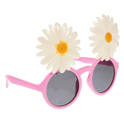 KITANDOVE 1 Paar Partybrille Party-sonnenbrille Festival-party-brille Spaßbrille Für Party Lustige Brille Blumen-sonnenbrille Für Erwachsene Neuartige Blumengläser Brillenstütze Abs von KITANDOVE