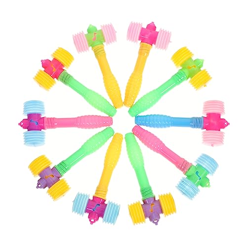 KITANDOVE 10 STK BB-Hammer für Kinder Hammerspielzeug für Kinder quietschender Hammer Kinder Hammer kinderhammer kinderspielzeug Spielzeug Kunststoffhammer Kinder klingen Hammer Plastik von KITANDOVE