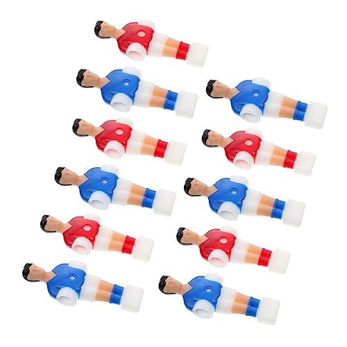 KITANDOVE 11St Fußballmaschinenspieler Foosball spieltisch Kicker Tischfußballfiguren Kickerspieler Ersatz Figuren von Fußballspielern Tischfußballspieler Tischfußball Männer Plastik von KITANDOVE