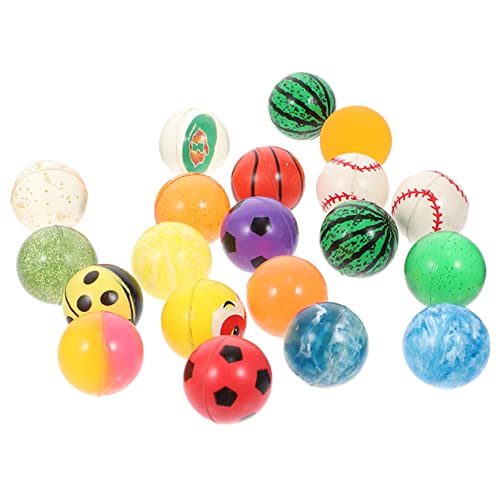 KITANDOVE 20St Hüpfender Ball gummiball Bälle hüpfen Spielzeug für Kinder Spielzeug hüpfende Bälle farbige Springbälle springende Bälle lustige Gummibälle Spiel hüpfbälle lustige Hüpfbälle von KITANDOVE