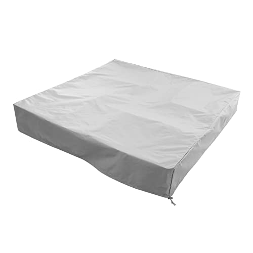 KITANDOVE Bunkerabdeckung Wasserdicht Spielzeug Für Den Strand Planenabdeckung Überdachung Abdeckungen Stehen Sandkastenabdeckung Sandkästen Mit Deckel Schutzhülle Liner Grey Polyester-TAFT von KITANDOVE